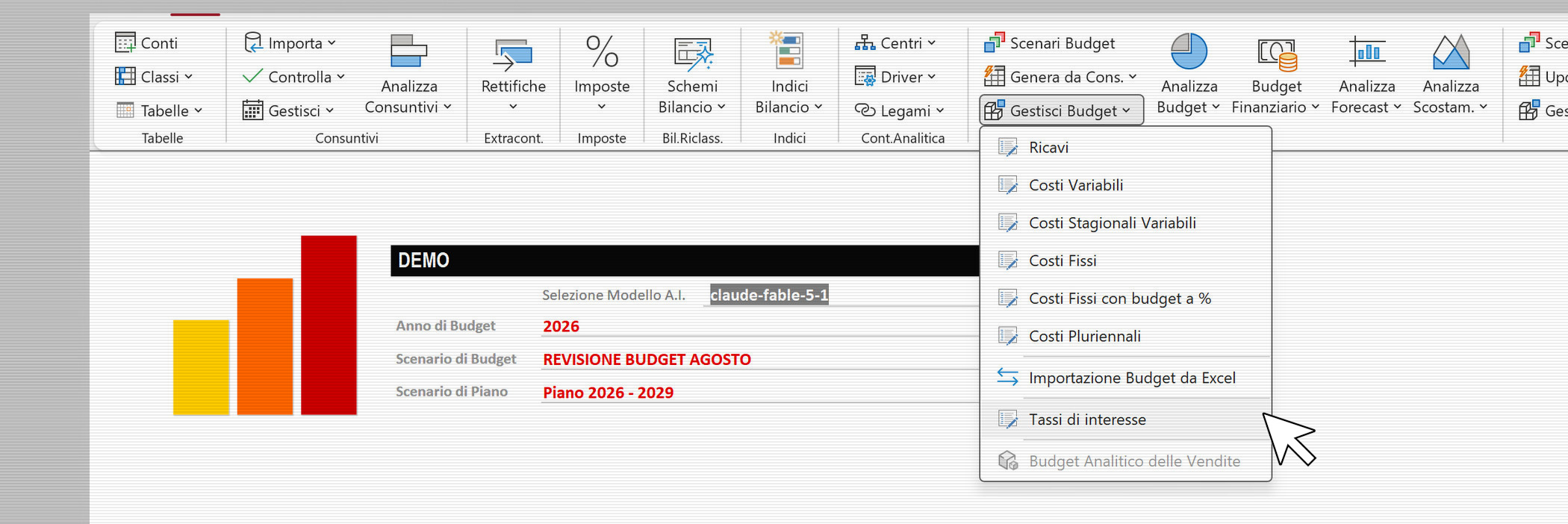 Budget123 - Software per elaborare il budget