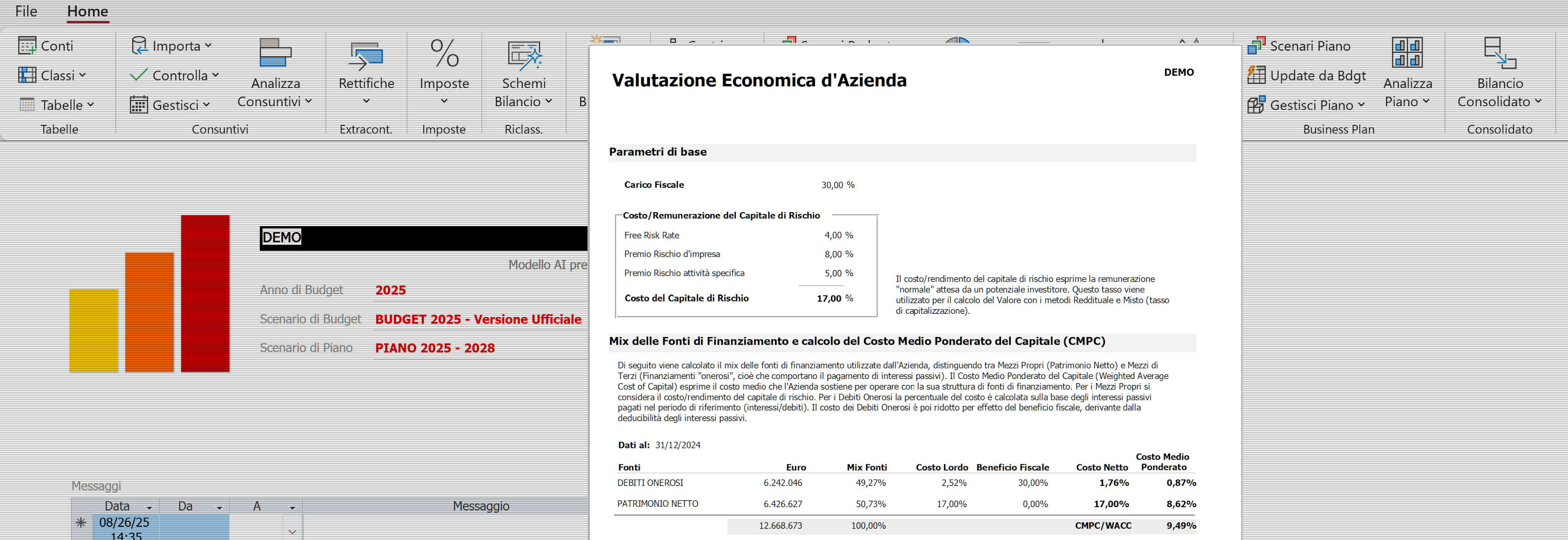 software valutazione d'azienda valutazione aziendale